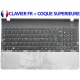 /!\Clavier + Coque Supérieur SAMSUNG NP300E5A NP305E5A Français Azerty