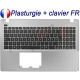/!\Clavier + Plasturgie Argent ASUS X552VL X552AE X552LA X552LC X552LAV Français Azerty