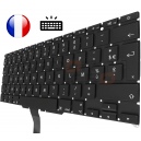 Clavier ☆ Macbook Air 11" A1370 ☆ 2011 &agrave; 2015 ☆ R&eacute;tro-&Eacute;clair&eacute; ☆ Fran&ccedil;ais Azerty