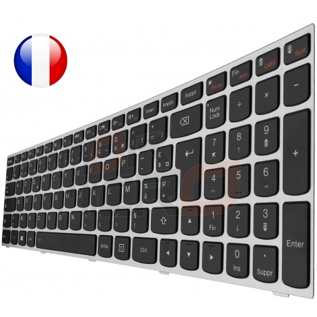 Clavier LENOVO - 25-215232 PK130TH1B18 MP-13Q16F0-6861 Français Azerty