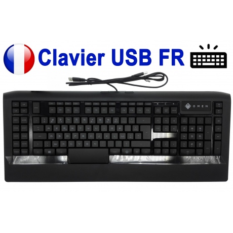 Clavier Gamer HP Omen - SteelSeries - Version Française Azerty