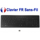 Clavier Pro HP - sans fil - 2.4 GHz - Français Azerty