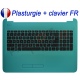 /!\Clavier FR + Plasturgie HP 15-ay 15-ac 15-af 15-ba - Bleu Original Français Azerty