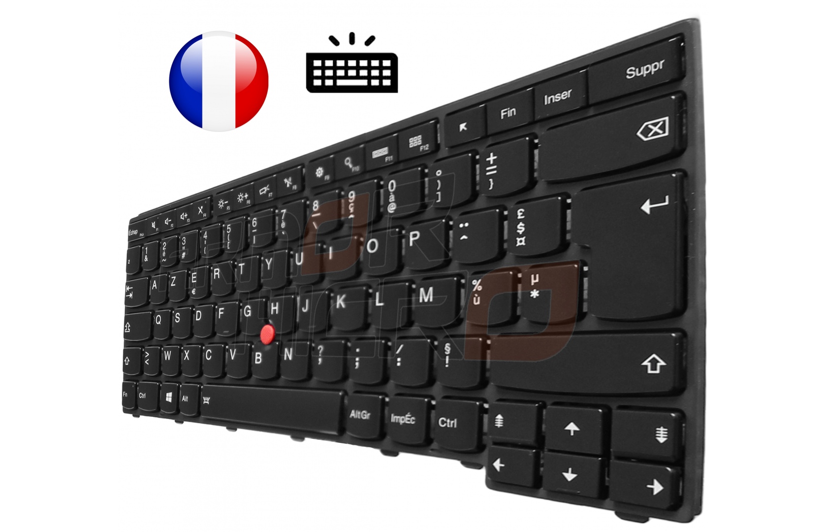Clavier Rétroéclairé Pour Lenovo Thinkpad L14 Gen1/Gen2 - Français AZERTY, Avec Trackpoint Et Outils