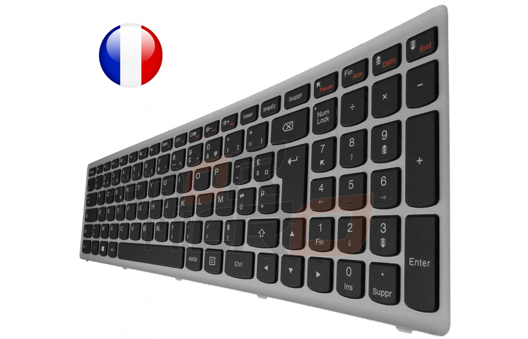 Backlit Replacement Keyboard For Lenovo IdeaPad U510 Z710 - CA U510-CF-E 25205677 25211301