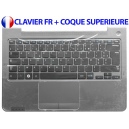 /!\Clavier + Coque Supérieur SAMSUNG NP532U3C NP535U3C Français Azerty