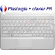 /!\Plasturgie + Clavier FR pour SAMSUNG N210 N220 Original Français Azerty