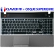 /!\Plasturgie + Clavier FR pour SAMSUNG NP550P5C Original Français Azerty