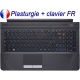 Clavier Plasturgie + SAMSUNG - BA75-02836B CNBA5902928B Français Azerty