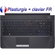 Clavier Plasturgie + SAMSUNG NP-RC510 / NP-RC520 Français Azerty