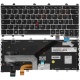 Clavier LENOVO ThinkPad Yoga 260 Type 20FD 20FE 20GS Silver Français Azerty