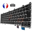 Clavier LENOVO ThinkPad Yoga 370 Type 20JH 20JJ - Silver Fran&ccedil;ais Azerty