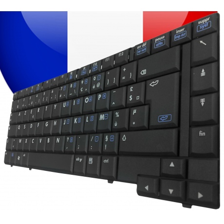 Clavier original AZERTY Français pour ordinateur portable HP (444635-051)