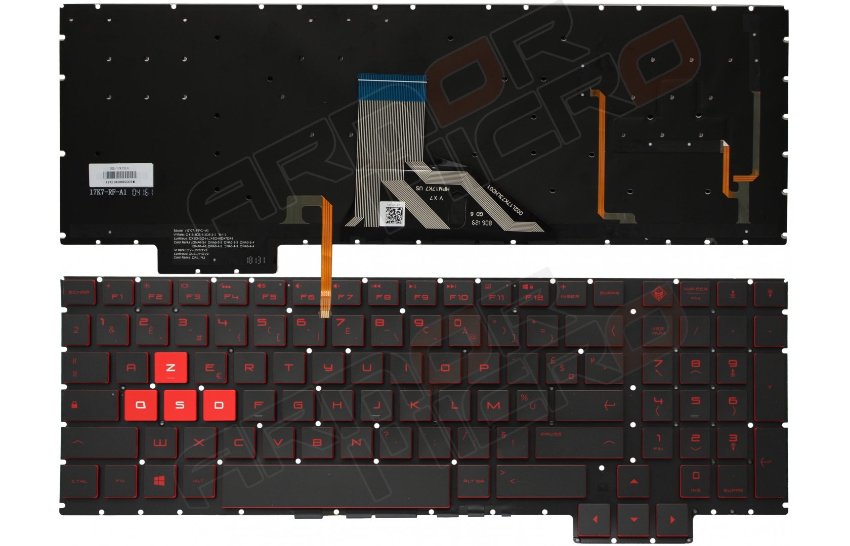 JPking Laptop Akku 15.4V 70Wh SR04XL - Kompatibel Mit HP Omen & Pavilion Modellen