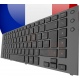 /!\Clavier HP ProBook - MP-09B86F06698 PK1308P1A17 Original Français Azerty