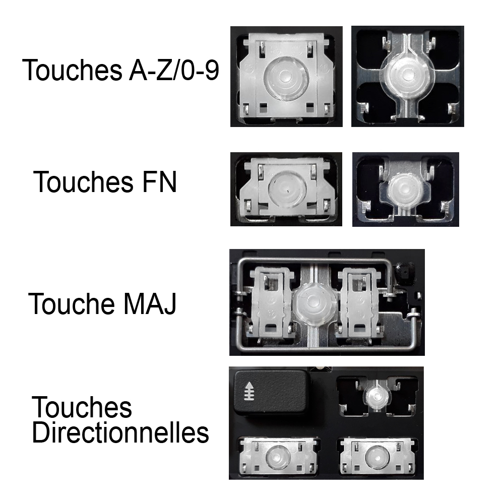 Touche Clavier dell latitude 7320 2023 (DE